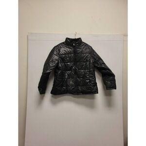 Faded Glory Black Puffer Jacket Womens XL/XG 16/18 Outerwear Coat Winter